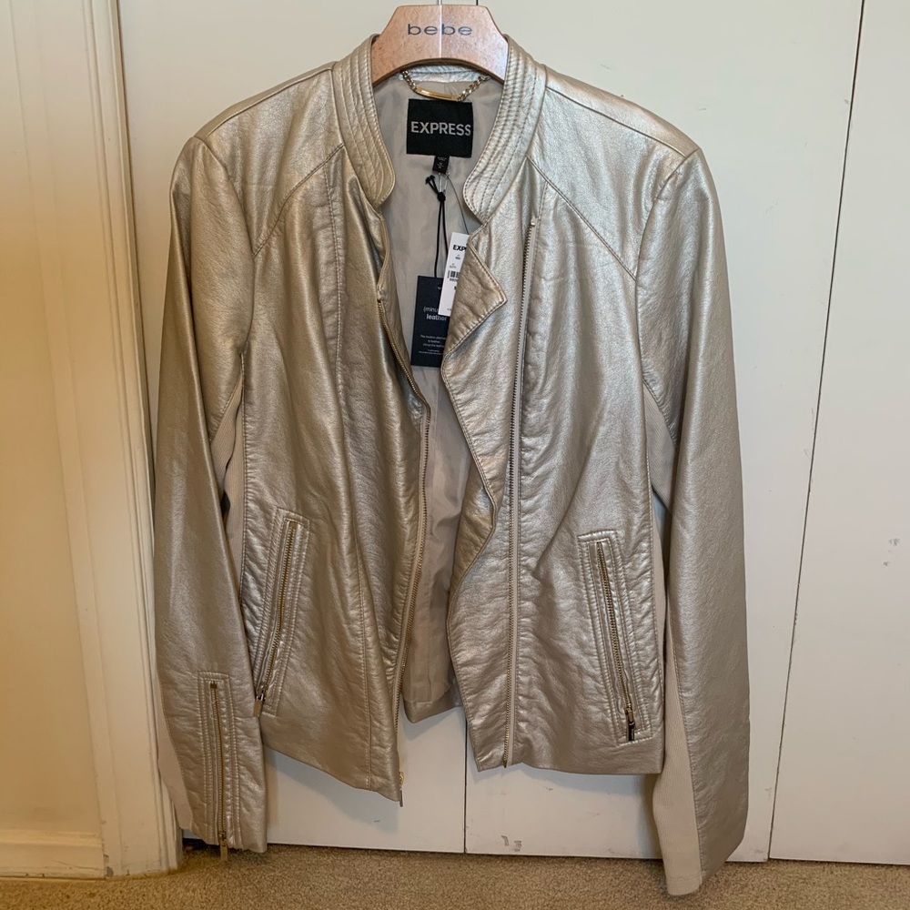 Express Minus The Leather Moto Jacket